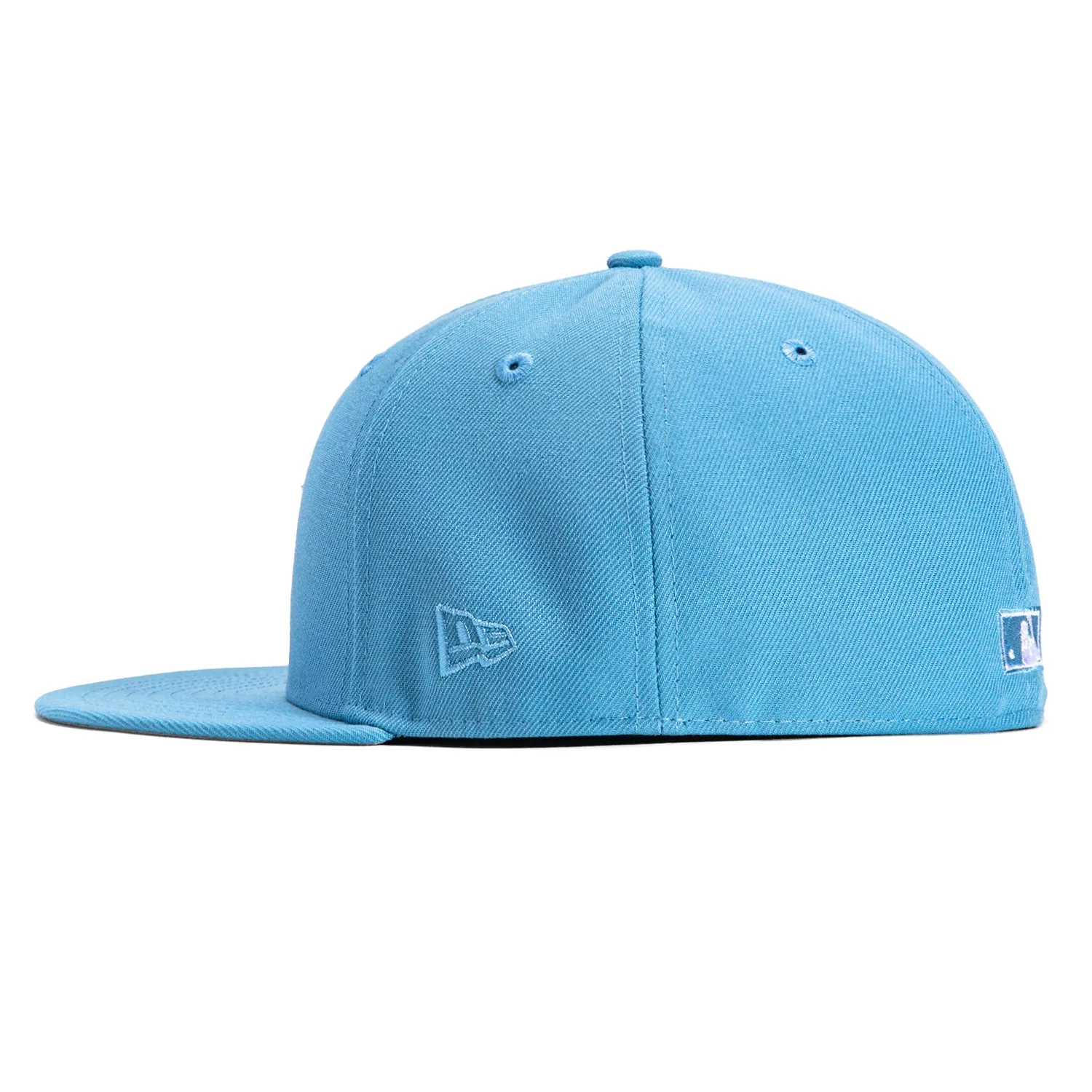 New Era 59Fifty New York Yankees 1996 World Series Patch Hat - Light Blue. White