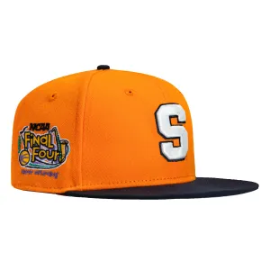 New Era 59Fifty Syracuse Orange 2003 Final Four Patch Hat - Orange. Navy