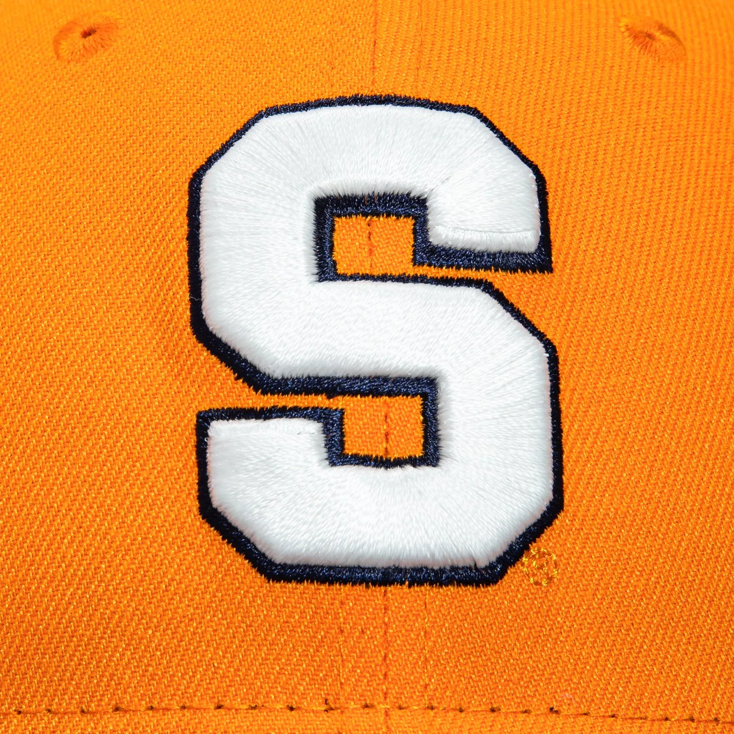New Era 59Fifty Syracuse Orange 2003 Final Four Patch Hat - Orange. Navy