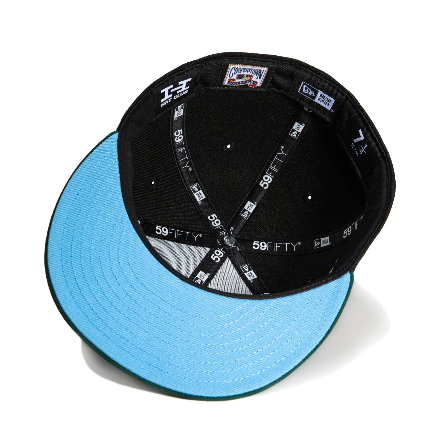 New Era 59Fifty Tampa Bay Rays 2000 Spring Training Patch TB Hat - Black. Green