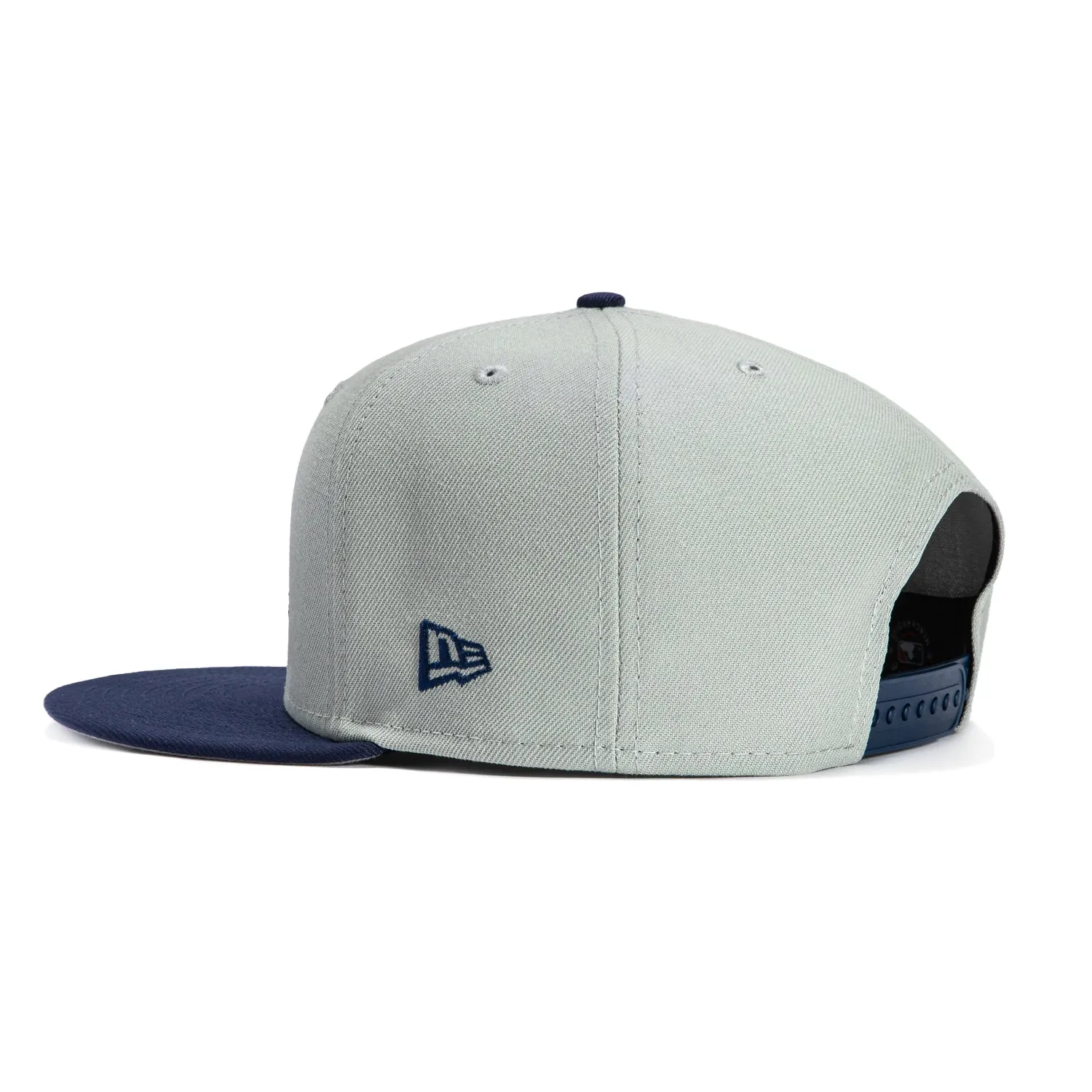 New Era 9Fifty Seattle Mariners Snapback Hat - Grey. Light Navy