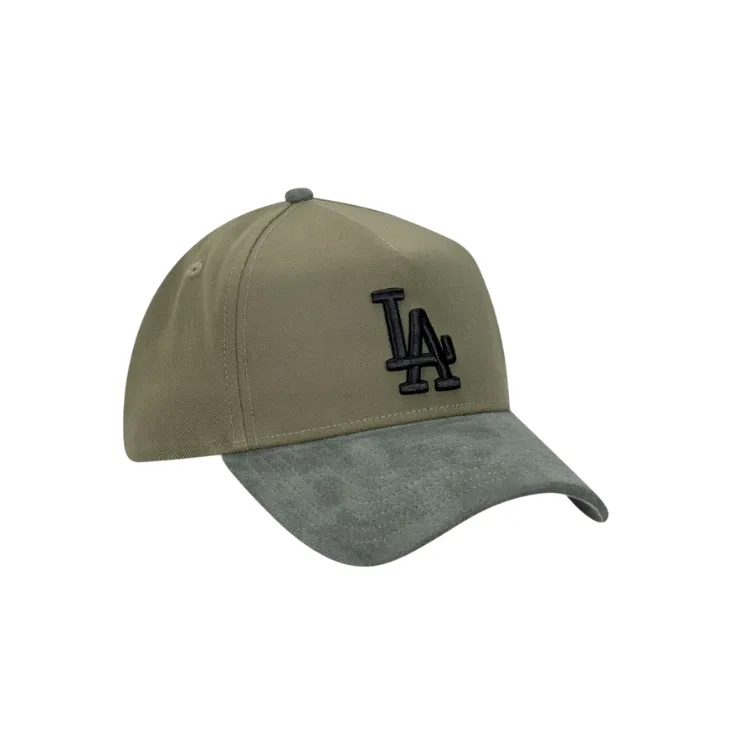 New Era Los Angeles Dodgers 39THIRTY A Frame - Premium Olive