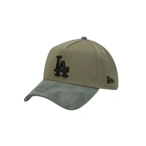New Era Los Angeles Dodgers 39THIRTY A Frame - Premium Olive