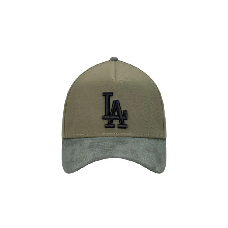 New Era Los Angeles Dodgers 39THIRTY A Frame - Premium Olive