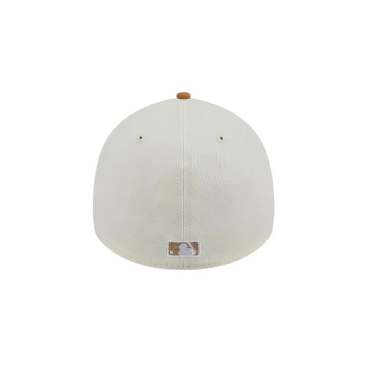 New Era New York Yankees 39THIRTY A Frame - Chrome White/Wheat Suede