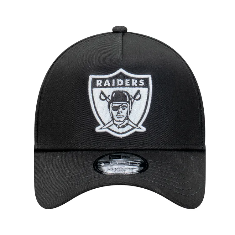New Era Oakland Raiders 9FORTY A Frame - Black/White