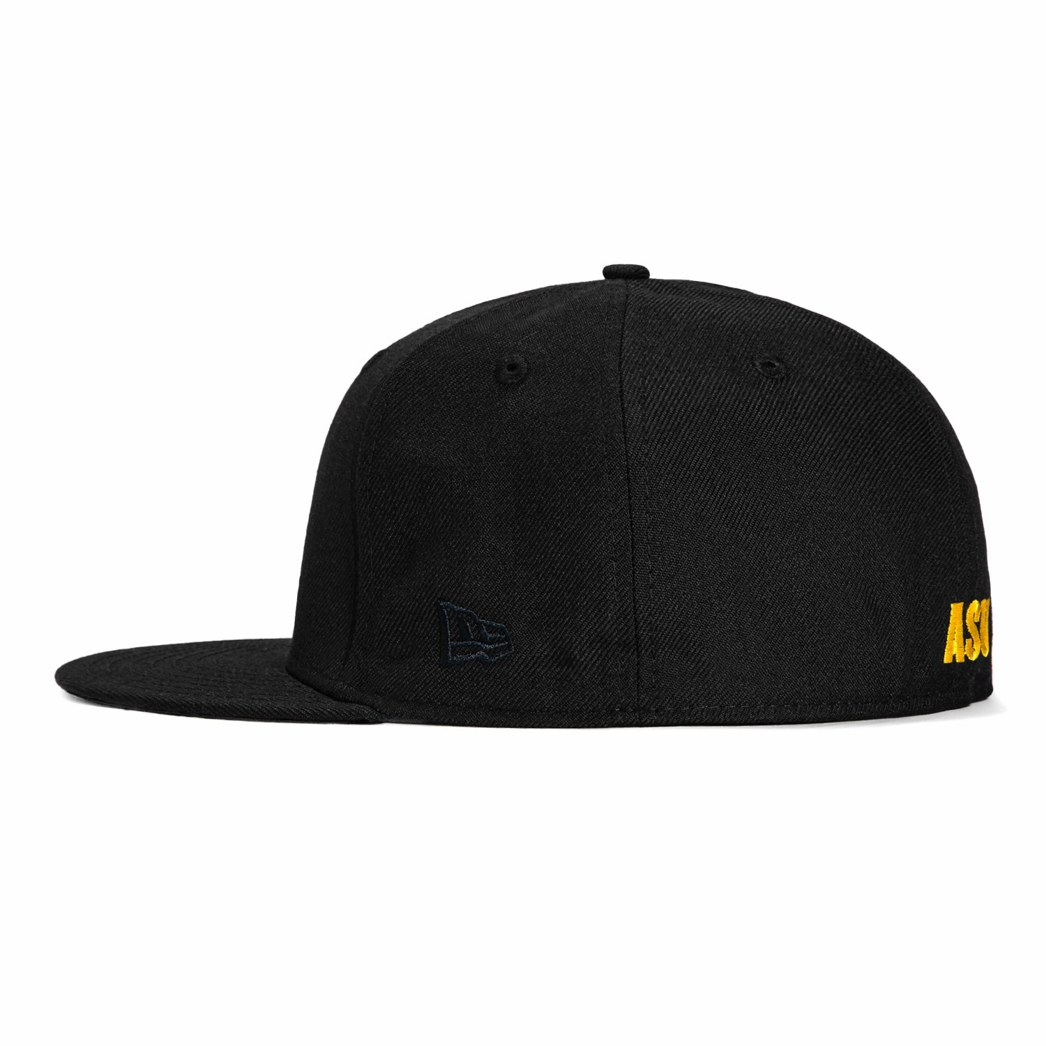 New Era 59Fifty Arizona State University Pitch Fork Hat - Black. Gold. Maroon