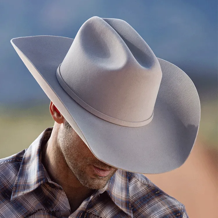 Stetson 6X Skyline Cowboy - Silver Belly