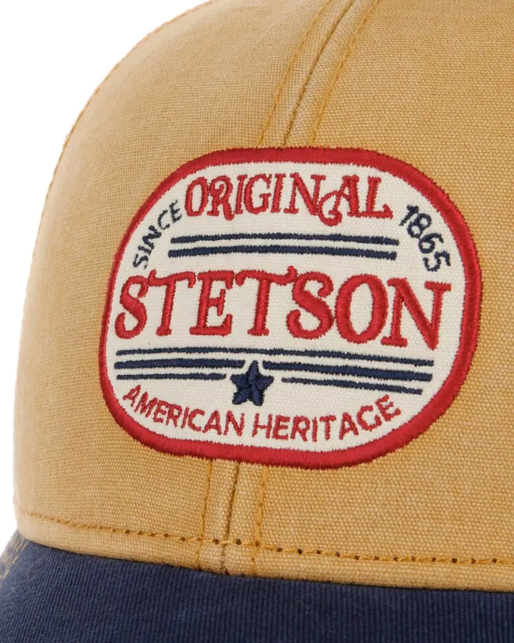 Stetson Since 1865 Oval Logo Trucker Cap